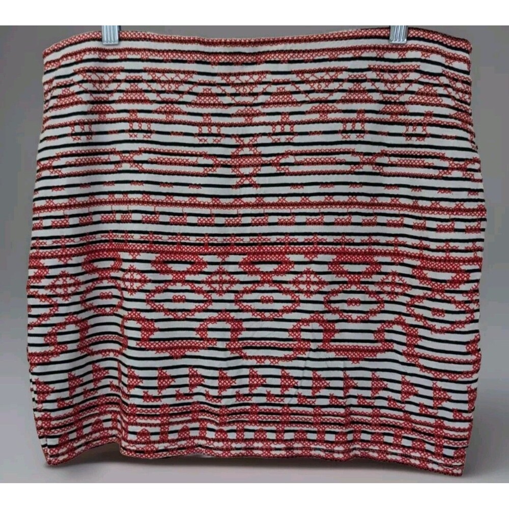 THML Stitch Fix Embroidered Mini Skirt Size XXL